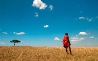 Masai in the Masai Mara