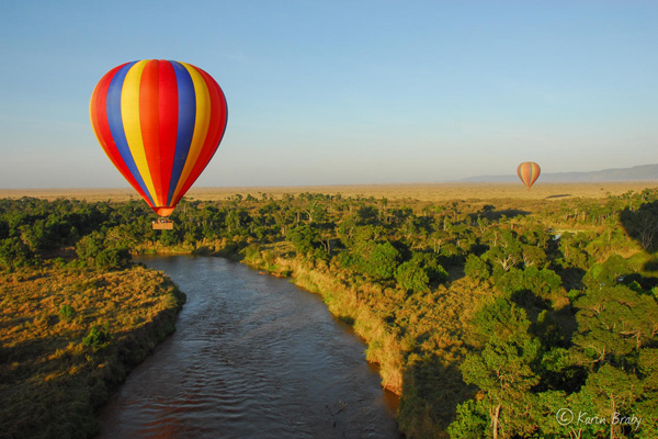 Experiences - Hot air balloon masai mara