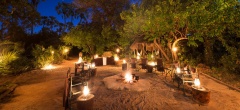 Jacana Camp - Night time