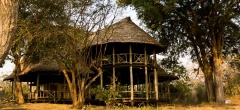 Katavi wildlife camp - main area