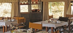 Serengeti Pioneer Camp - Dining area