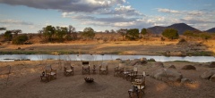 Ruaha River Lodge - Campfire