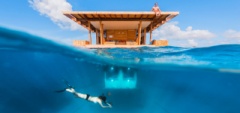 Manta Resort - underwater room
